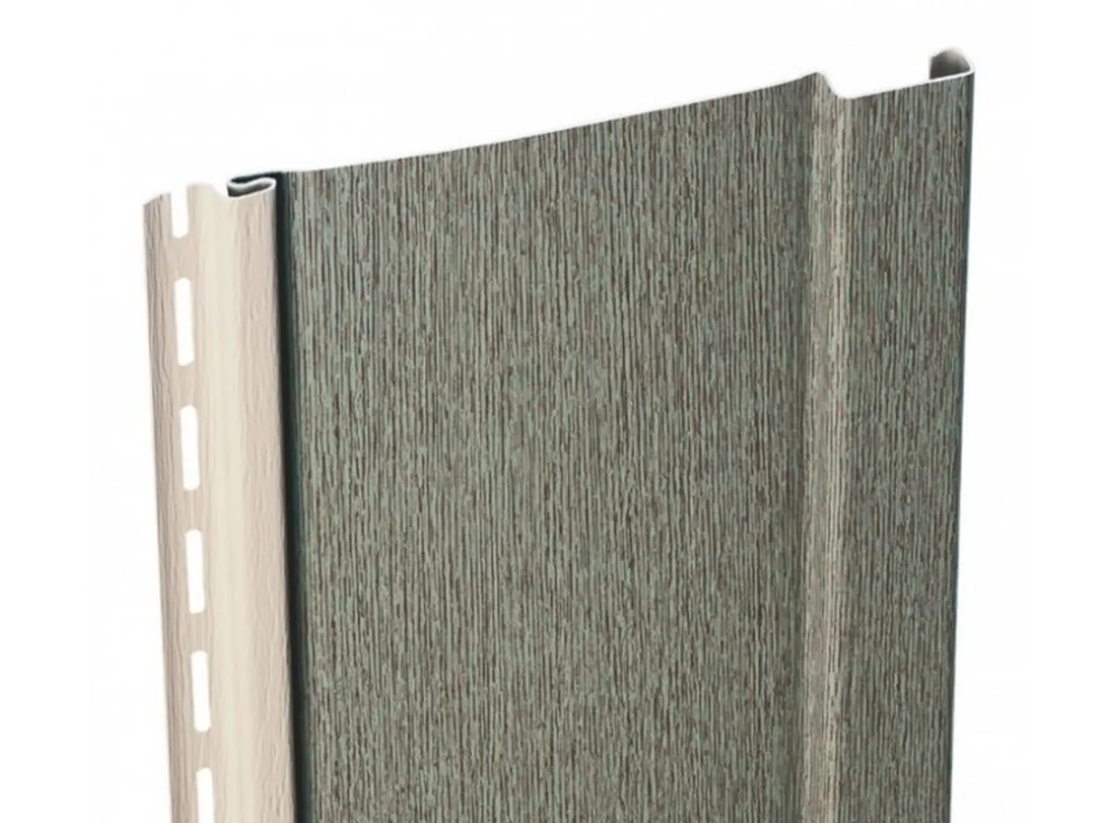 Виниловый сайдинг Mitten Board & Batten вертикальный Ash