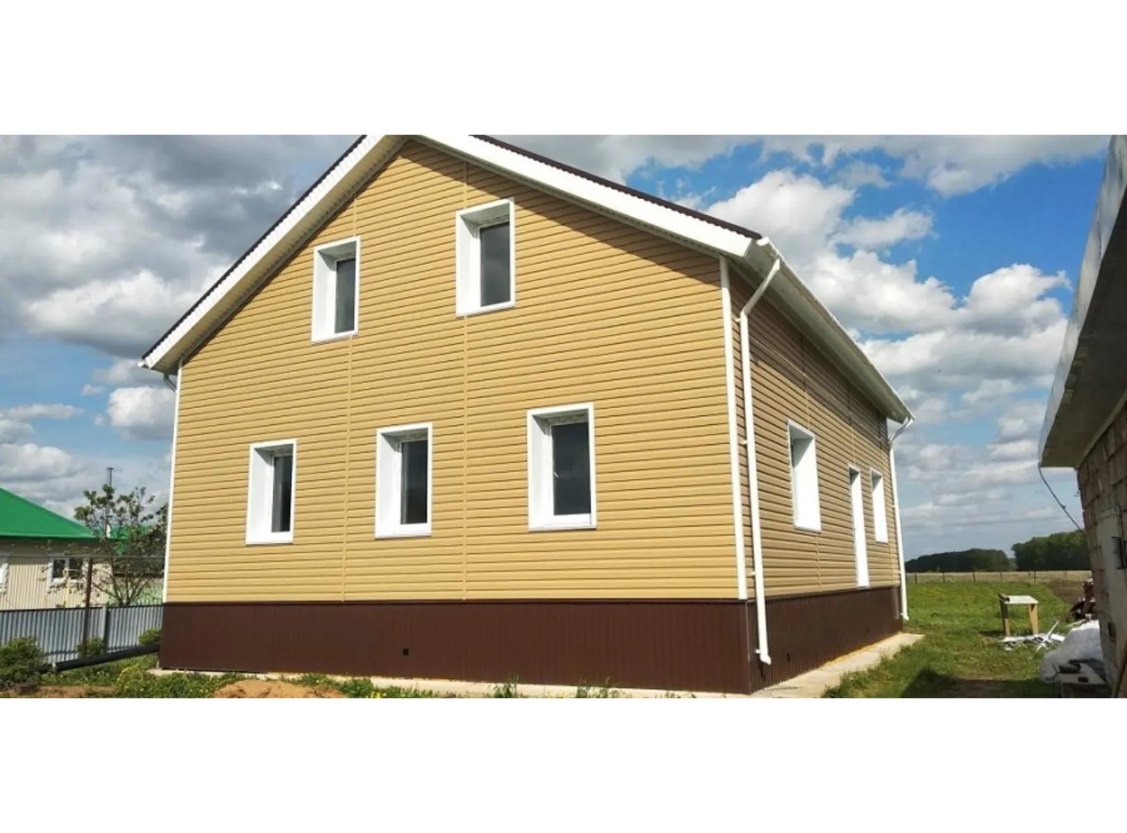 Виниловый сайдинг Docke Корабельный брус D4.5DL STANDARD манго 3000х232