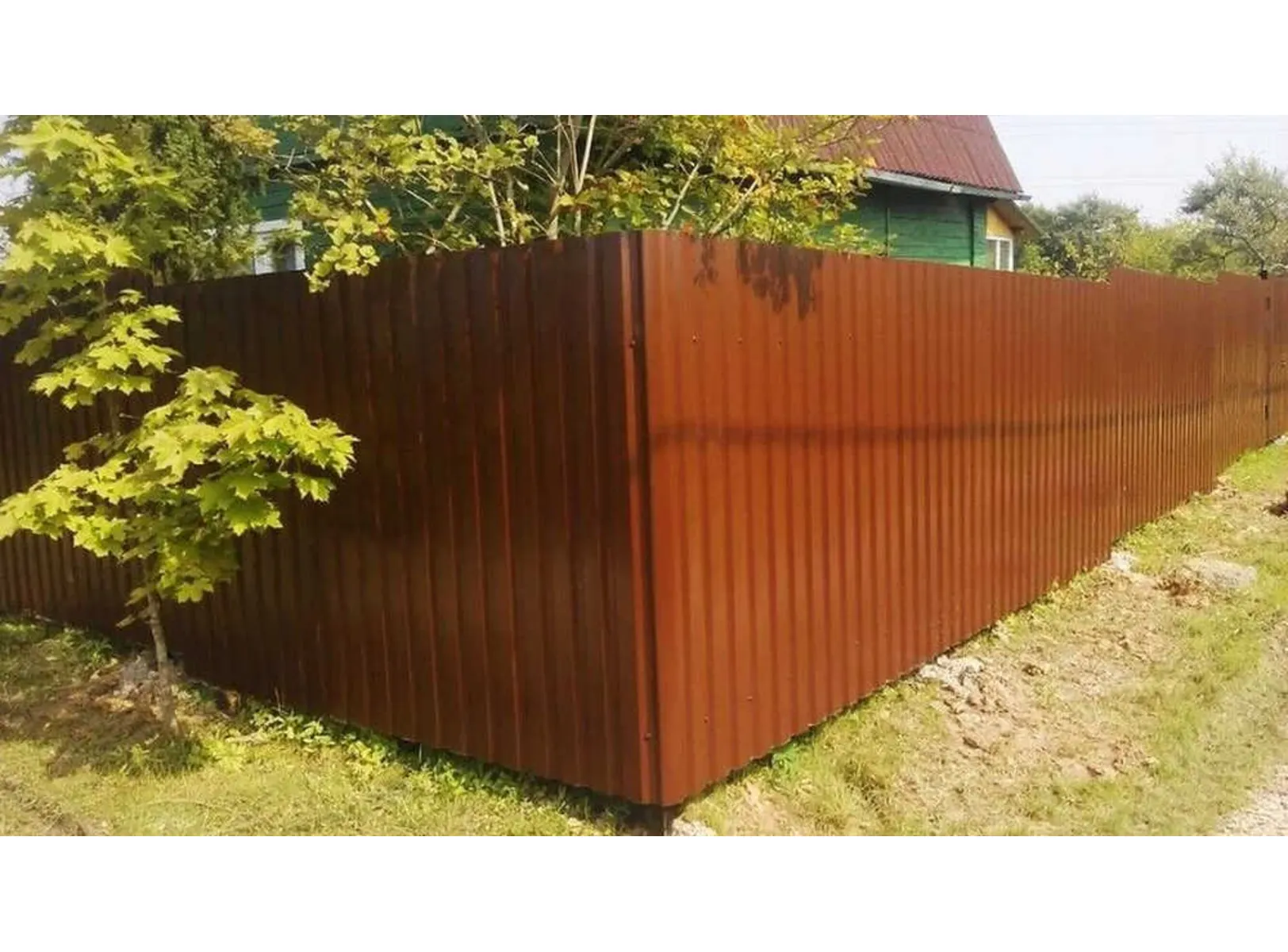 Профлист Grand Line C20В 0.5 PurLite Matt RAL 8004 Терракота