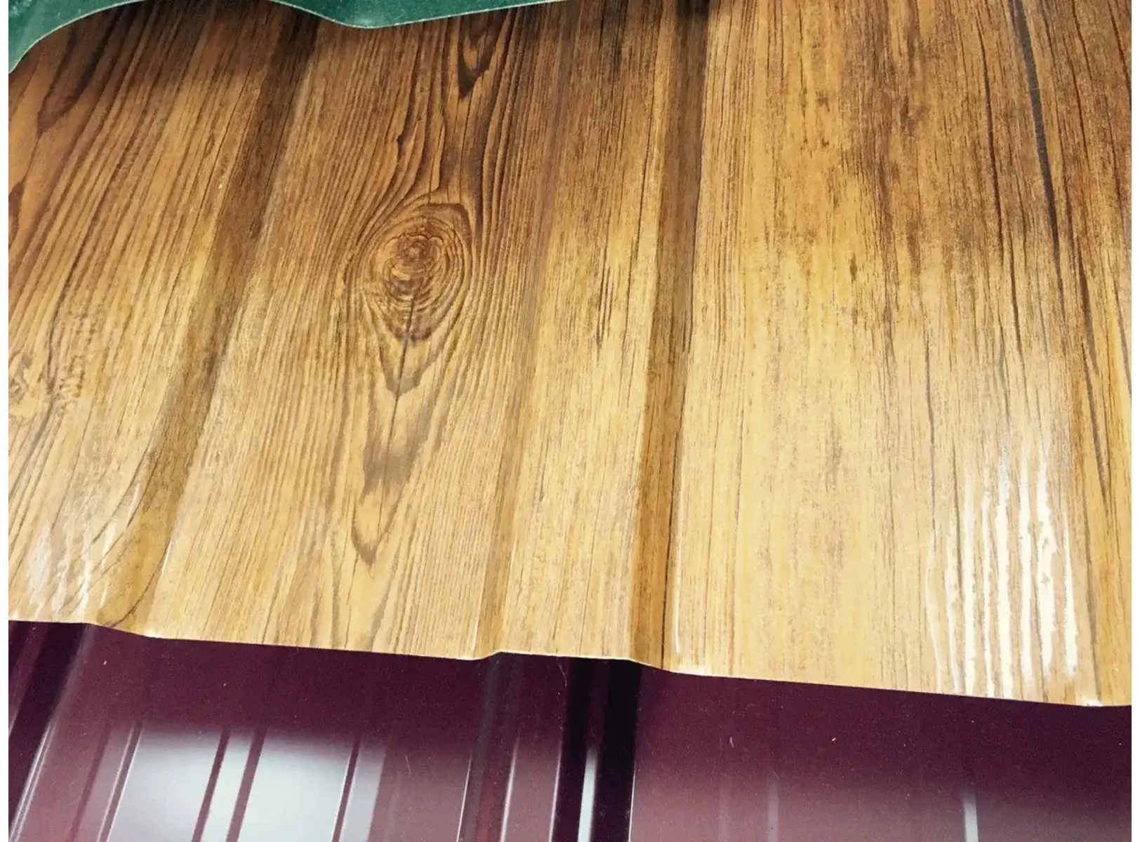 Профлист Grand Line C10В 0.45 Print Elite Golden wood
