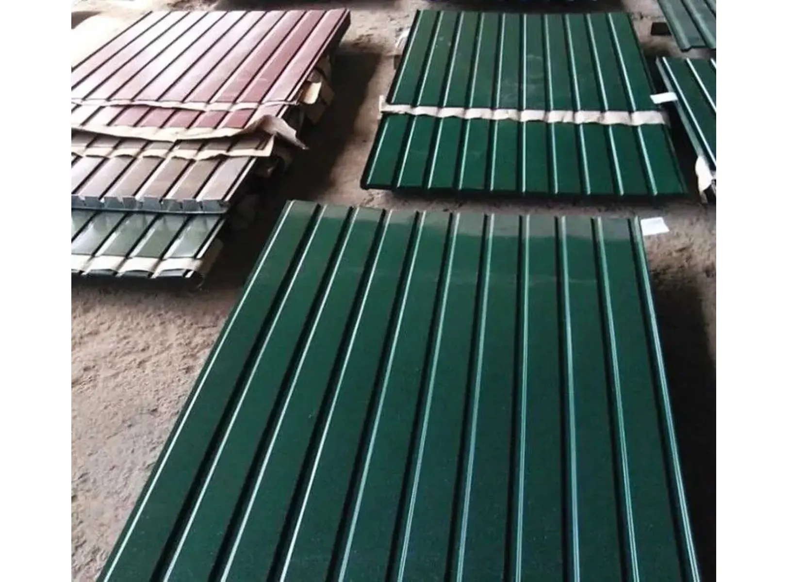 Профлист Grand Line C20В 0.5 Velur RAL 6005 Зеленый мох