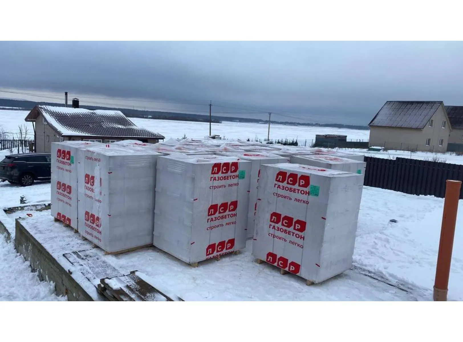 Газобетон ЛСР D400 85х250х625 мм