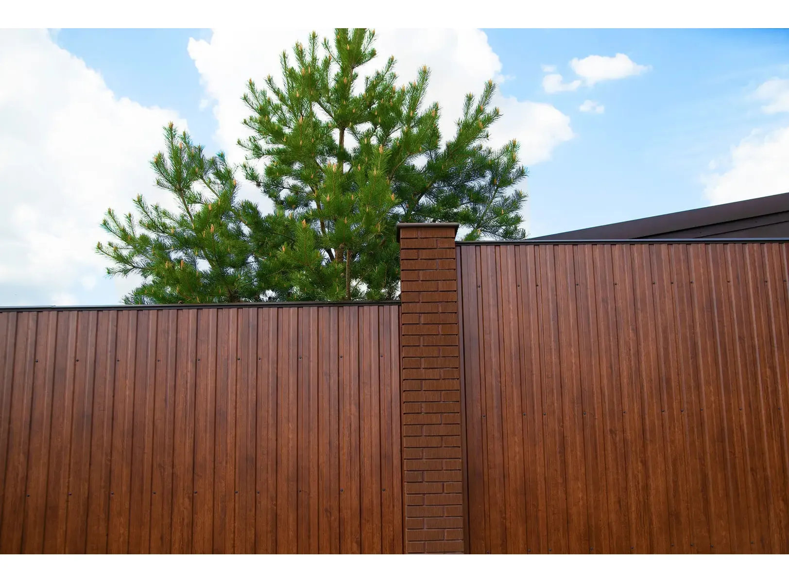 Профлист Металл Профиль C8 0.5 ECOSTEEL® матовый Бразильская вишня A
