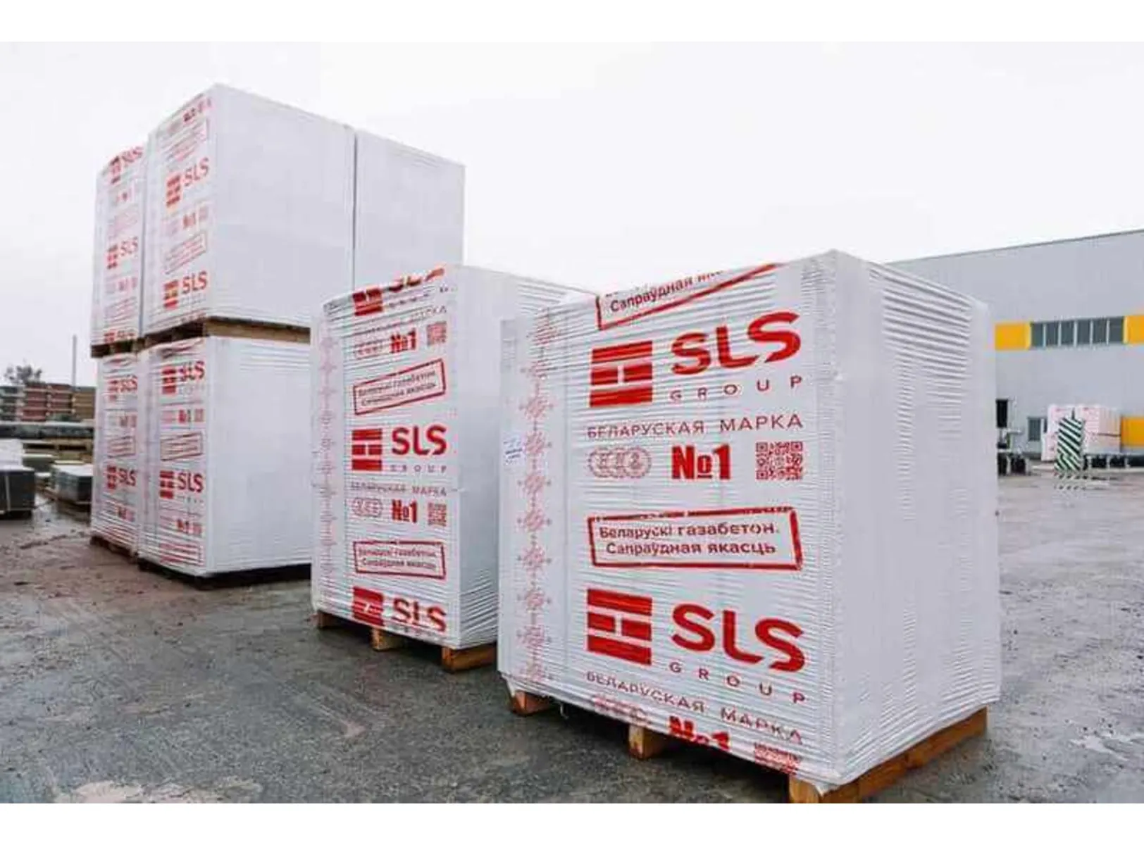 Газобетон Белорусский SLS D400 375х250х625 мм