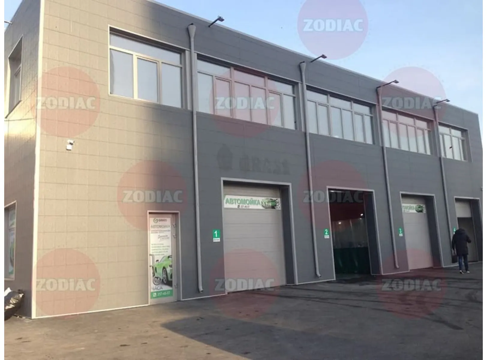 Фасадная панель Zodiac / Зодиак, Керамическая плитка, 3800х380 мм, цвет BA4-001