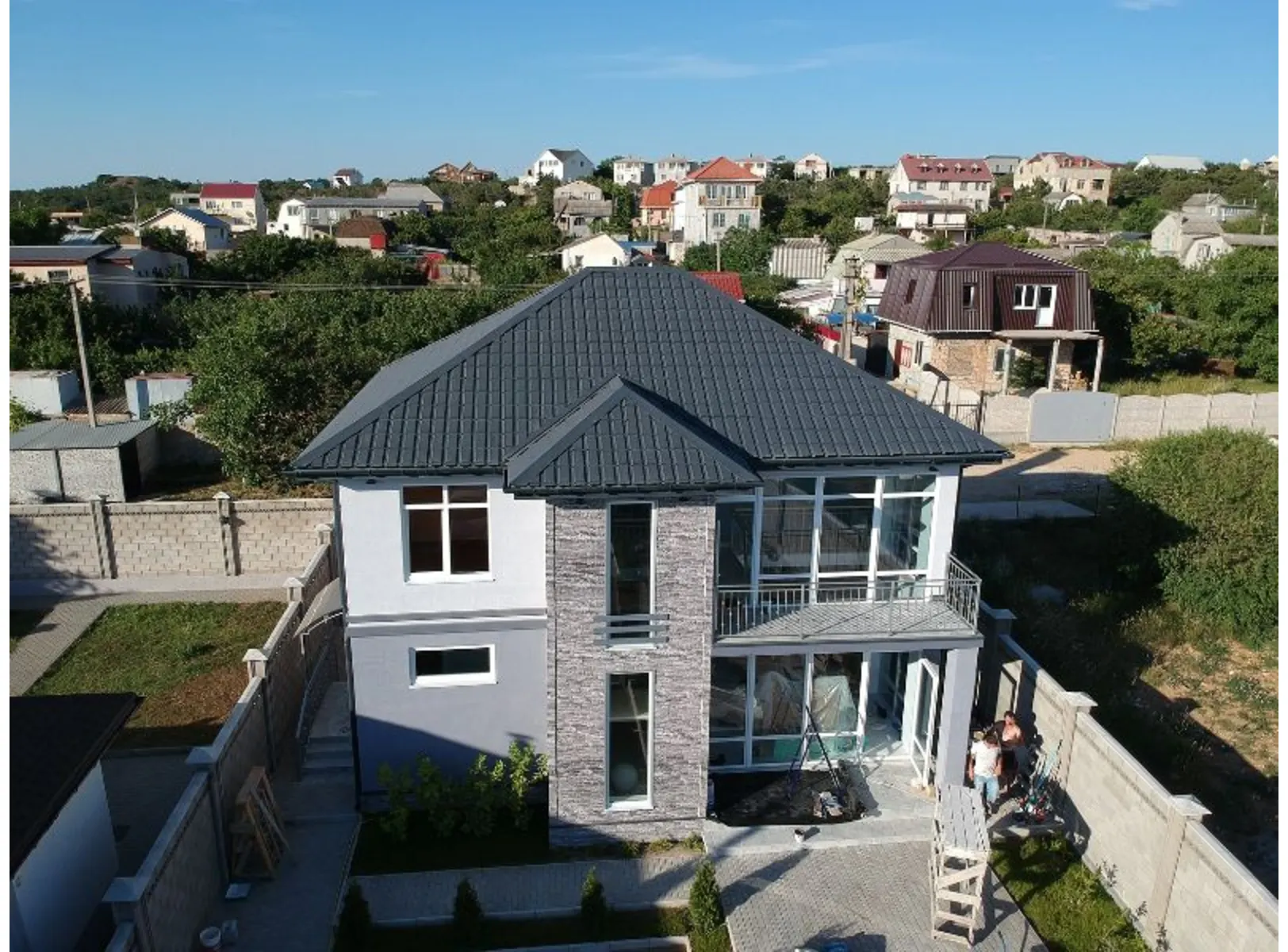 Угол к панели Docke STEIN Антрацит