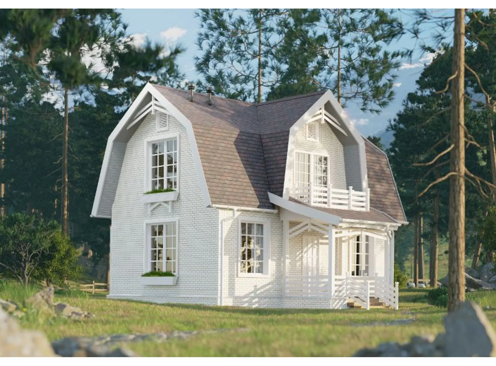 Угол к панели Docke BERG Серый