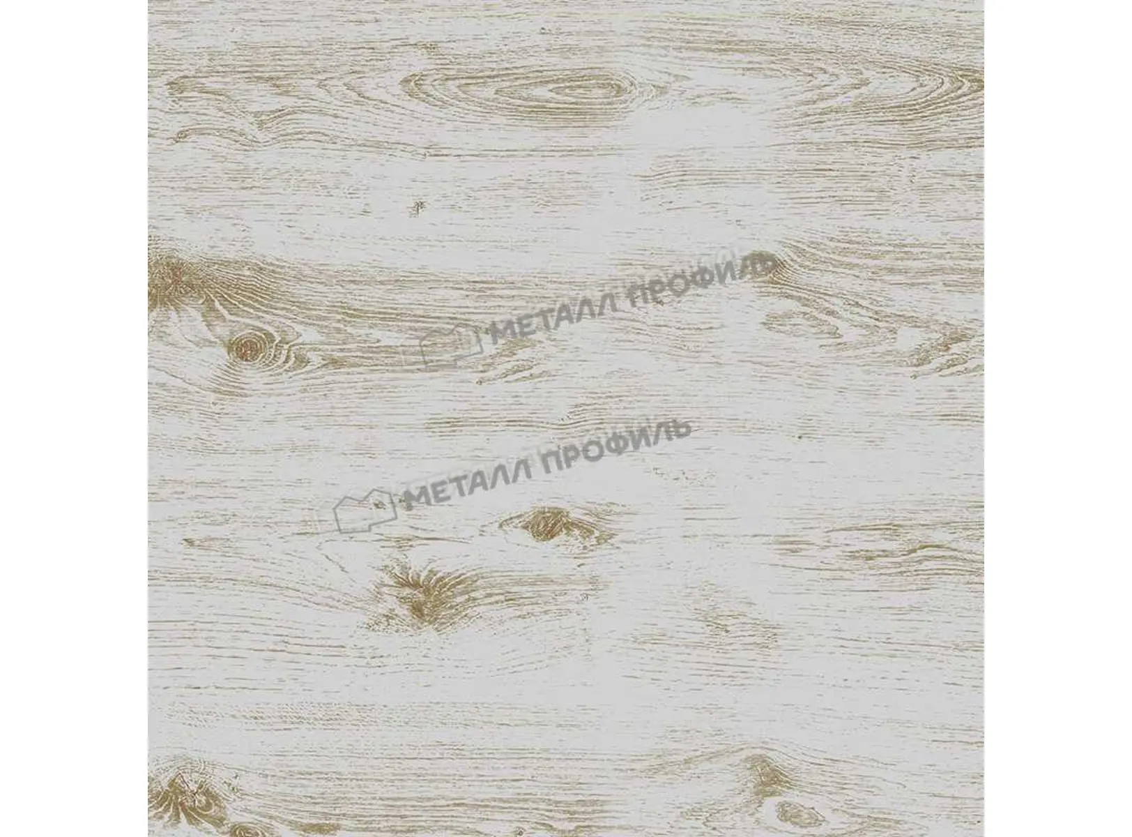 Профлист Металл Профиль МП10 0.5 ECOSTEEL® матовый Беленый дуб B
