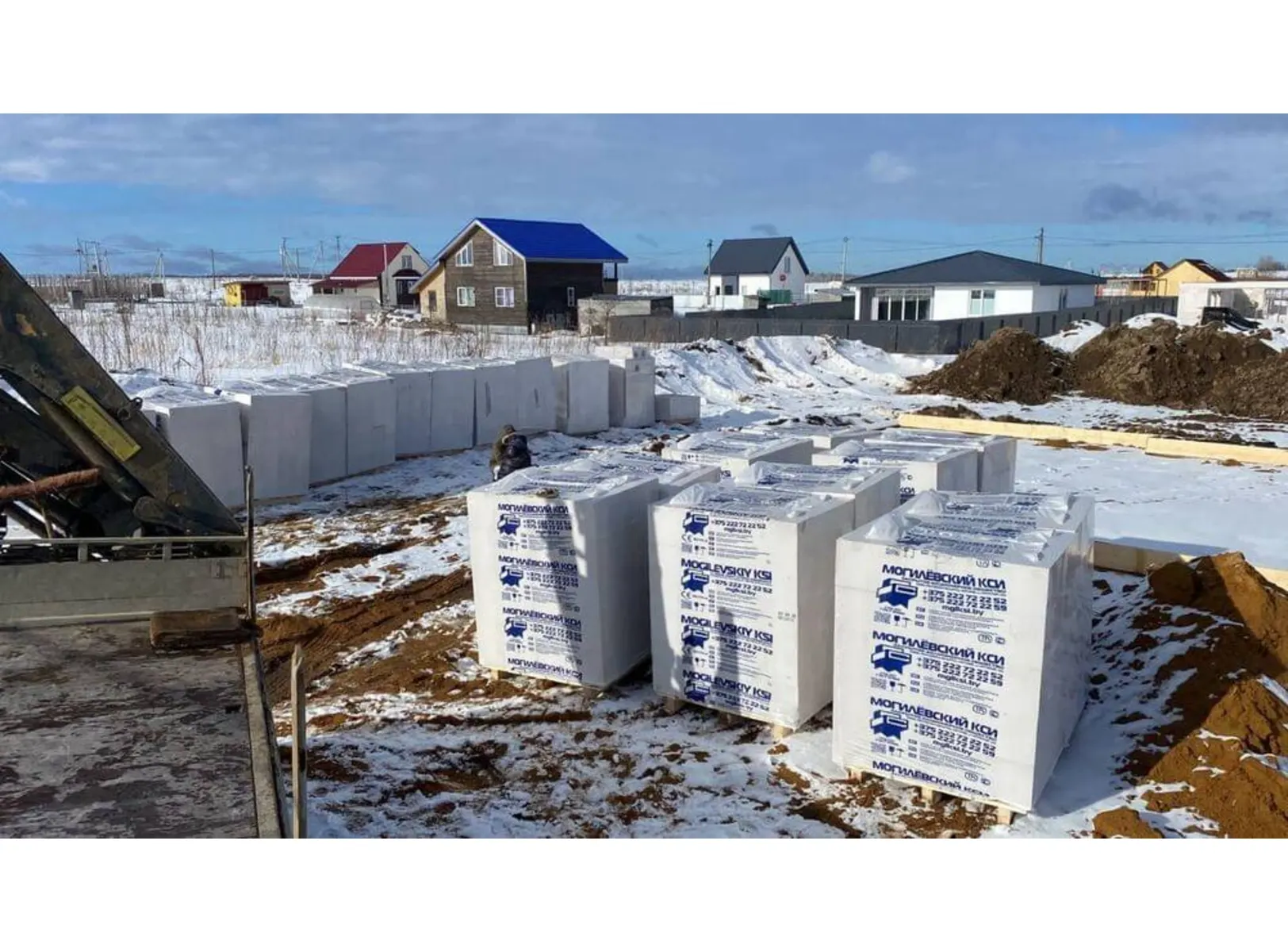 Газобетон Могилевский КСИ D400 100х250х625 мм