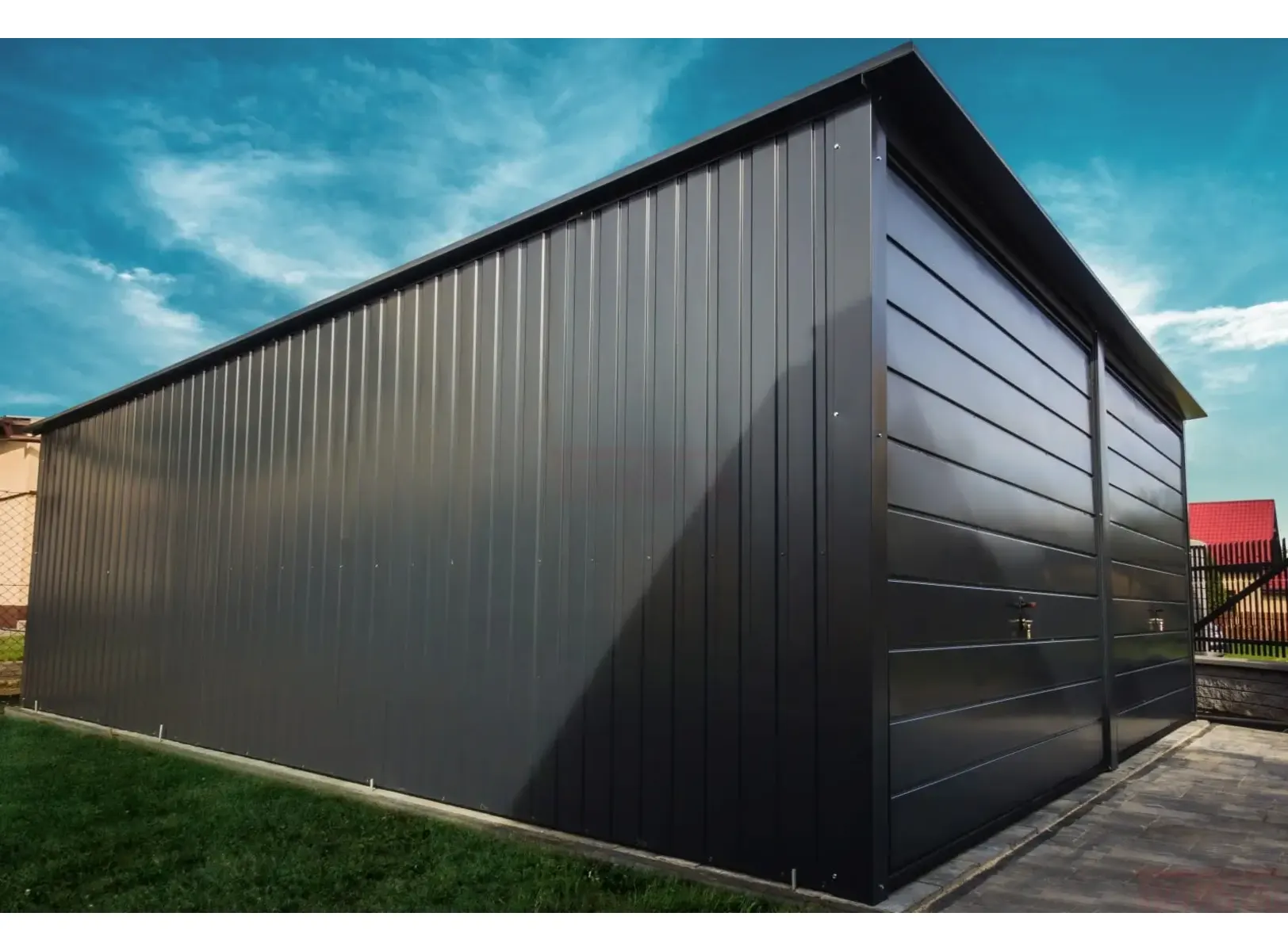 Профлист Металл Профиль МП10 0.45 Полиэстер двусторонний RAL 7024 Серый графит/Серый графит A
