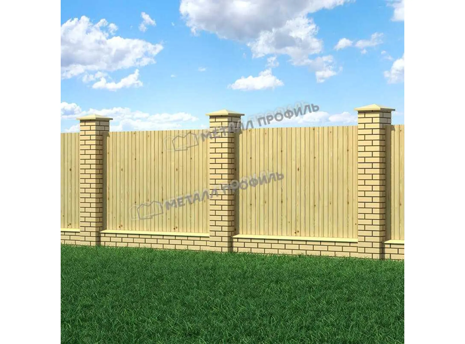 Профлист Металл Профиль МП10 0.5 ECOSTEEL® матовый Сосна B