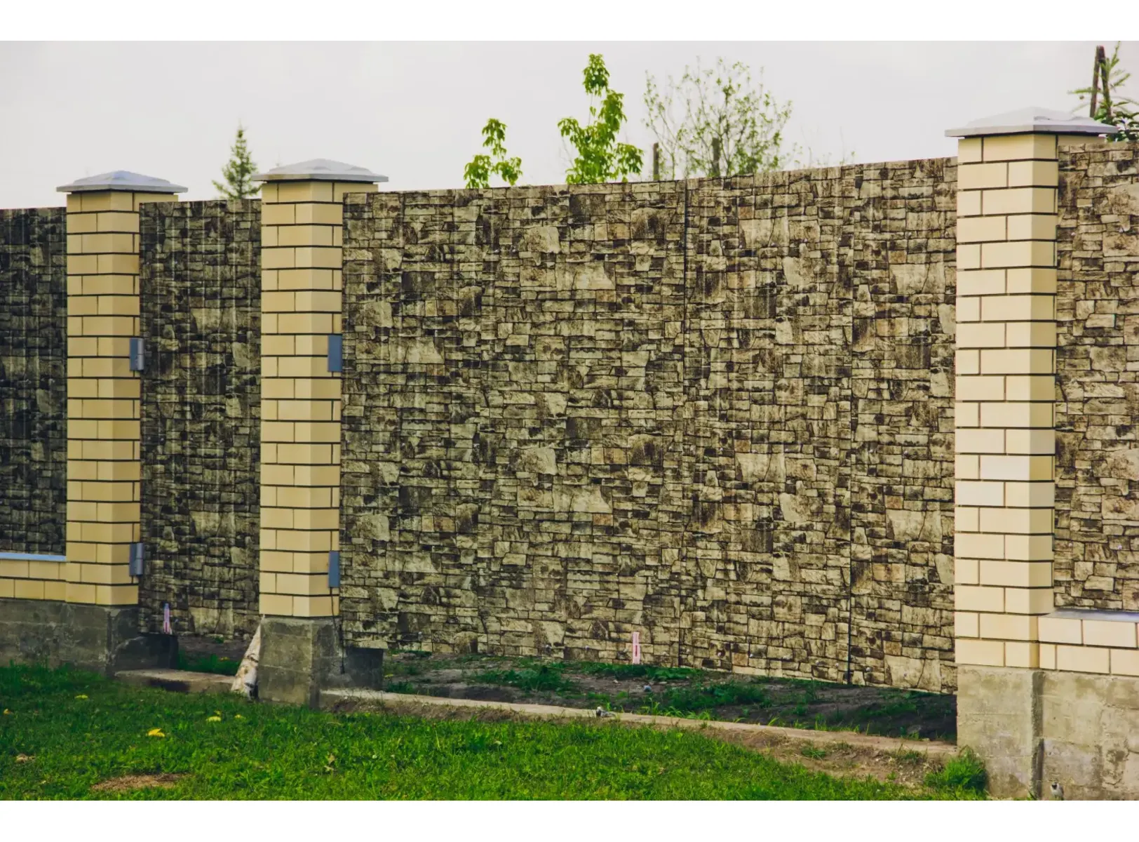 Профлист Grand Line C10В 0.45 Print Elite Sand stone