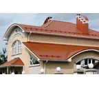 Металлочерепица Металл-Профиль Ламонтерра XL 0,5 VikingMP® E RAL 8004 Коричневая медь