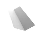 Планка ендовы верхней 145х145 0,5 Satin с пленкой RAL 9003 сигнальный белый