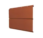 Софит ЭкоБрус new без перфорации 0,45 Drap RAL 8004 терракота