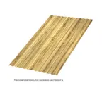 Профлист Металл Профиль МП10 0.5 ECOSTEEL® текстурированный двусторонний Золотой дуб A