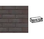 Кирпич клинкерный Muhr 20 Graphitschwarz готик, 240х115х71 мм