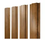 Штакетник Прямоугольный Grand Line 0,45 Print Premium Golden Wood Golden Wood