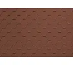 Гибкая черепица Тегола Comfort Вест Темно-красный