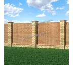 Профлист Металл Профиль C8 0.5 ECOSTEEL® Кирпич B