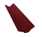 Планка ендовы верхней фигурной 150x150 0,5 Atlas с пленкой RAL 3005 красное вино