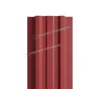 Штакетник Металл Профиль LАNE-T 0,45 VikingMP® RAL3011 Коричнево-красный
