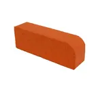 Печной кирпич радиусный полнотелый Lode Janka F15 (R60) гладкий, 250х85х65 мм