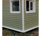 Виниловый сайдинг Docke Корабельный брус D4.5D PREMIUM Киви 3600×232