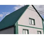 Виниловый сайдинг двухслойный Grand Line Корабельная доска Слим Салатовый 3.00