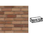 Кирпич клинкерный Muhr 34 EG Grau nuanciert Edelglanz готик, 240х115х71 мм