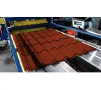 Металлочерепица Grand Line Classic 0,5 Atlas RAL 8004 Терракота