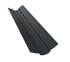 Планка ендовы верхней фигурной 70x70 0,5 Rooftop Matte RAL 7016 антрацитово-серый