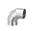 Колено 4-х секционное Металлик и Ко 90х200 AISI 430 0,50