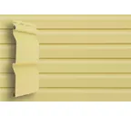 Виниловый сайдинг двухслойный Grand Line D4 Золотой песок 3,66
