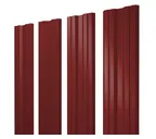 Штакетник Twin Grand Line 0,5 Satin RAL3011 Коричнево-Красный