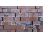 Кирпич клинкерный Muhr 03 KS Naturrot Kohle Spezial гладкий, 210х100х50 мм
