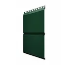 Софит ЭкоБрус с перфорацией 0,345 Grand Line 0,5 Velur RAL 6020 хромовая зелень
