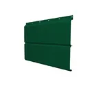 Софит ЭкоБрус с перфорацией 0,345 Grand Line 0,5 Satin с пленкой RAL 6005 зеленый мох