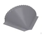 Заглушка конусная Drap RAL 7004 серый