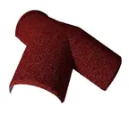 Y-образный тройной конек Gerard 205 (уклон кровли от 30 до 45 градусов, пластик), burgundy (151)