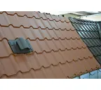 Металлочерепица Grand Line Kamea 0,5 PurLite Мatt RAL 8004 Терракота