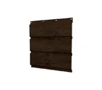 Софит металлический полная перфорация 0,45 Print Premium Antique Wood