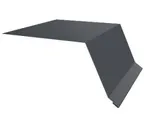 Планка капельник 100х55 0,5 Velur RAL 7016 антрацитово-серый