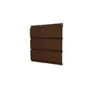 Софит металлический без перфорации 0,45 Print Elite с пленкой Antique Wood