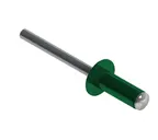 Заклёпка вытяжная 4,0х10 RAL 6005 (10х1000 шт) алюм/сталь