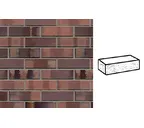 Кирпич клинкерный Muhr 04S Rotbraun-bunt Spezial рустик, 240х115х71 мм