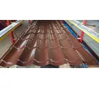 Металлочерепица Металл-Профиль Ламонтерра XL 0,45 VikingMP® RAL 8017 Коричневый шоколад