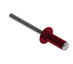 Заклёпка вытяжная Daxmer 4,0х10 RAL 3005 (10х1000 шт) ал/ст