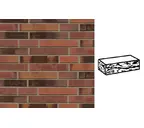 Кирпич клинкерный Muhr 18 Lachsbraun geflammt готик, 240х90х40 мм