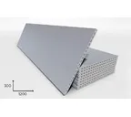 Керамогранитная плита FAVEKER GA20 для НФС, Rocks Gris, 800*300*20 мм